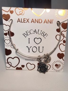 Alex and Ani Friend Charm Bracelet